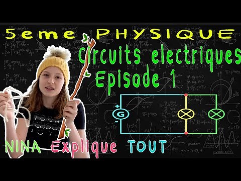 les circuits electriques college 5eme derivation, serie, noeud, branche, boucle, avec les dipoles