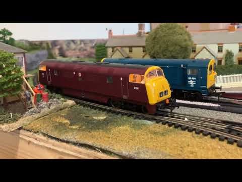 Bachmann class 43 with Olivia’s sound decoder added and speaker from Roads and Rails