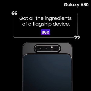 612K views · 1K reactions | #GalaxyA80, the World’s 1st Rotating...