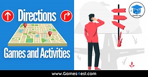 Directions Games | 6 Fun Activities About Giving Directions In English | Games4esl