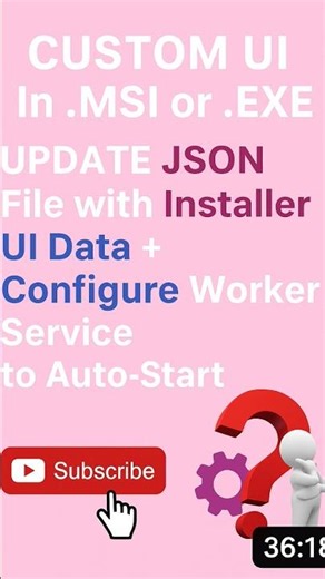 How to Create a Custom UI in MSI / EXE Installer | C# .NET Tutorial #csharp #shorts #programming
