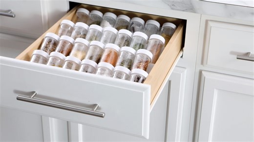 How to Make a DIY Spice Drawer Organizer