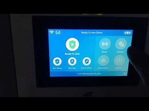 How to Set Alarm and Change Passcode On ADT Alarm Panel