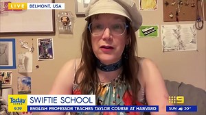 Harvard University Professor Stephanie Burt tells us about the Taylor Swift course she leads. #9Today | WATCH LIVE 5.30am | TODAY
