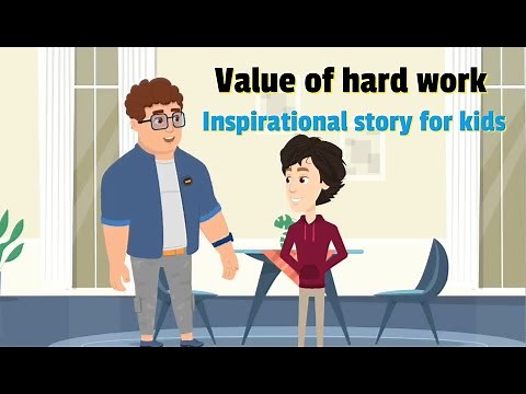 Value of hard work | Inspirational story for kids #englishstory #storyforkids