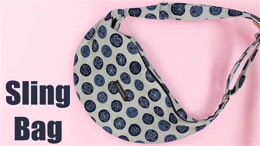 Sew a Trendy Round Sling Bag with Ease | Step-by-Step Tutorial for a Chic Shoulder Bag