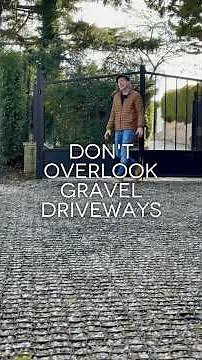 Why Should You Buy A Gravel Driveway? | Garden Design Advice