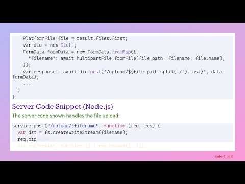 Fixing Image Upload Issues in Flutter with Dio