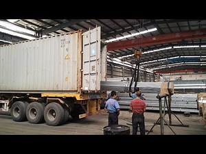 Container loading video