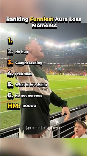 Ranking Funniest Aura Loss Moments #shorts