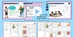 Year 4 Diving into Mastery: Step 9 Multiply a 2-Digit Number by a 1-Digit Number Teaching Pack