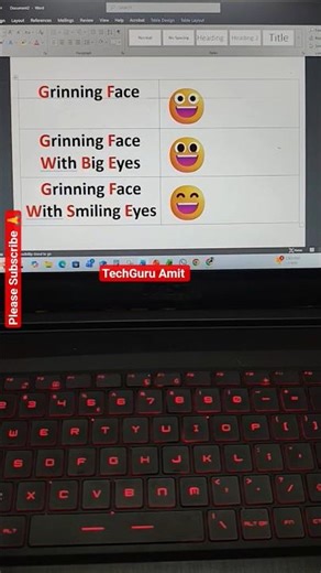 Emoticons, Smiley Faces with Unicode in MS Word || MS Word Tricks & Tips