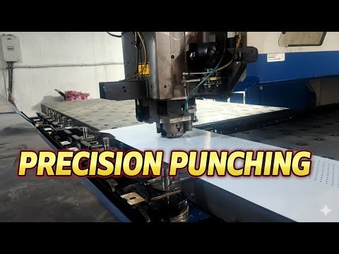 Inside the Power of CNC Punching | Clean, Fast, Precise