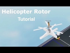 How to build a Helicopter Rotor | Plane Crazy
