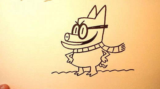 It's Friday Fun Day! Have a kiddo who loves to draw? Take a break & watch author & illustrator Dav Pilkey draw Piggy from "Dog Man: Lord of the Fleas," then check out MORE how-to-draw videos from Dav & Scholastic! For more fun activities visit loc.gov/engage/?loclr=fbloc | The Library of Congress