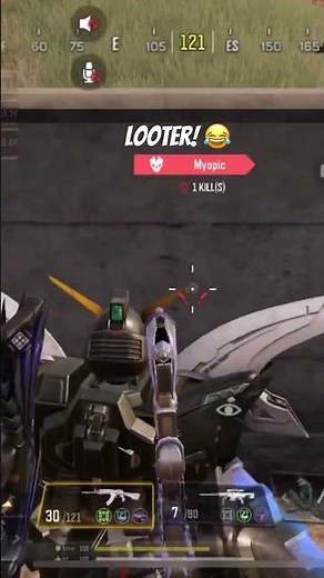 COD: Mobile - BR, looting a BOT after execution! 😆#codm #gaming #codmobile #callofdutymobile