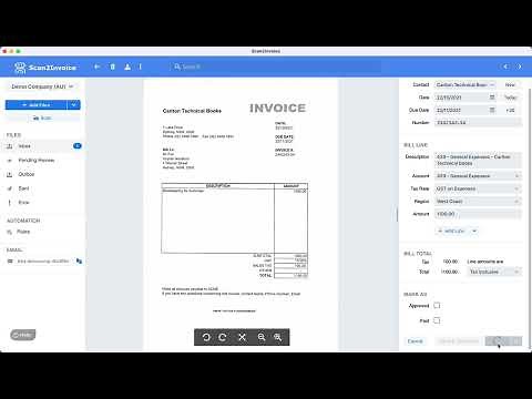 Scan2Invoice Invoice Scanning Software