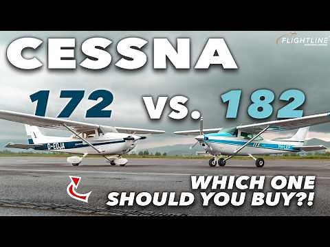 Cessna 172 VS. Cessna 182: Which one is better for YOU?! | In-depth review