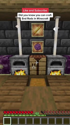 How to Craft End Rods in Minecraft
