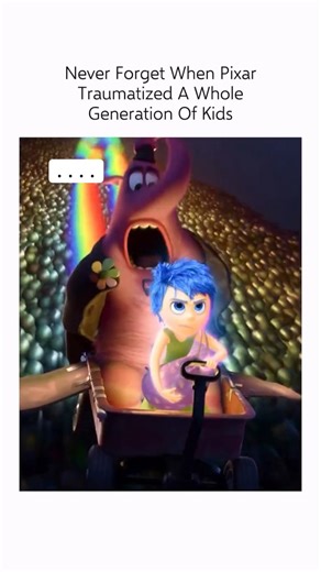 edit with movie 🎥 on Instagram: "😭 Interesting Fact: Inside Out (2015) — The animation team created a completely new visual system to show how memories move through Riley’s mind. Each glowing memory orb was built with over 300 layers of light, giving it a glassy, emotional shimmer that changed depending on which emotion created it. To design Joy’s sparkling, grain-like texture, animators shot footage of bioluminescent particles in motion, then overlaid that movement onto her body so she would