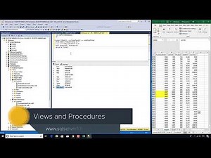 Introduction to Microsoft SQL (T-SQL) 11 - Views and Procedures