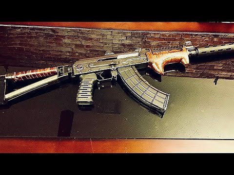 Zastava ZPAP M92 Upgrade Phase 2 Review. Kalashnicarver Bandito Wood on my AK47 Pistol Zpap92