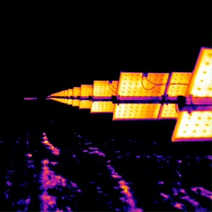 1.9K views | Quickly scanning the back of solar panels by simply pointing and shooting. Solar panel fields can have hundreds to thousands of panels that each need to be inspected for malfunction or breakdown. Thermal imaging allows initial inspections to be as simple as a quick walkthrough! #solar #solarenergy #solarpanels #thermal #infrared #thermography | Teledyne FLIR | Facebook