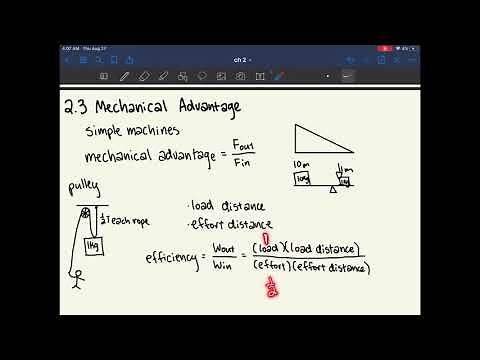 MCAT Physics Chapter 2: Work and Energy
