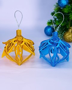 98K views · 1K reactions | Elevate your festive decor with personalized DIY Christmas tree ornaments, crafted with love. These Manualidades Navideños (Christmas craft ideas) bring creativity to your holiday season.✨ #Christmas #diy #crafts | Colors Paper | Facebook