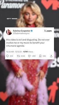 Sabrina Carpenter is in an unprecedented spat with the White House