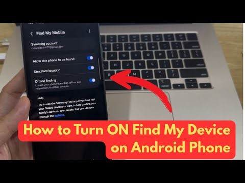 How to Turn ON Find My Device on Android Phone
