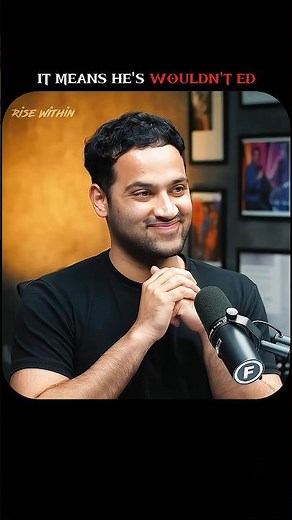 It means he's wouldn't ed 👏 | Raj Shamani| #moneymindset #motivation #inspiration