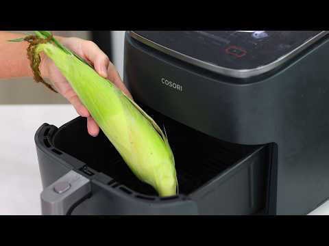 I put an ear of corn in the air fryer and this happened