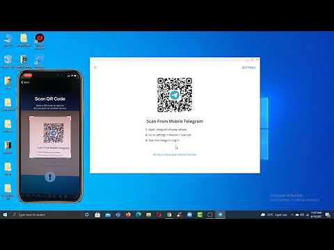 Telegram Login with QR Code Scanning | Telegram Login on Laptop/PC