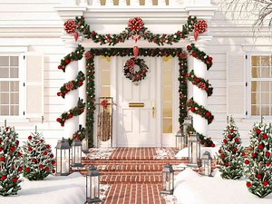18 Front Door Decor Ideas to Make Your Home Shine This Holiday Season