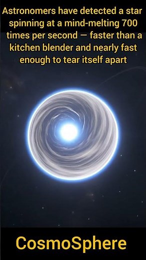 Star Spinning 700 Times Per Second Shocks Astronomers