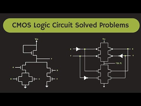 Solved Problems on CMOS Logic Circuits | Digital Electronics