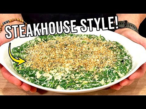 The BEST Creamed Spinach Recipe You’ll Ever Make!