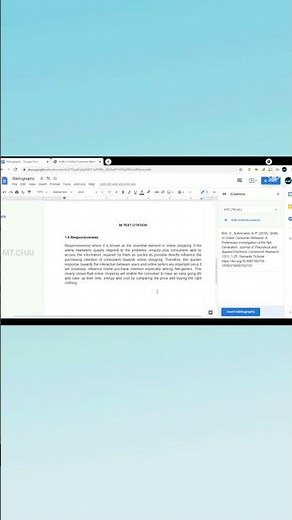 APA STYLE IN-TEXT CITATION TO YOUR RESEARCH PAPER l GOOGLE DOCS TIPS & TUTORIAL