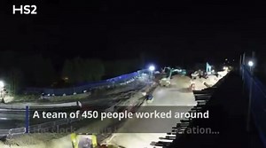 23K views · 149 reactions | This why the #M42 between J9 and J10 was closed over christmas. The world's first box 'bridge slide' has been taking place to move a 12,600 tonne bridge in place over the motorway. The operation took 40 hours, at a speed of 4 metres per hour, from Saturday 24 to Monday 26 December. https://www.hs2.org.uk/building-hs2/viaducts-and-bridges/marston-box-rail-bridge/ | Birmingham & UK News | Facebook