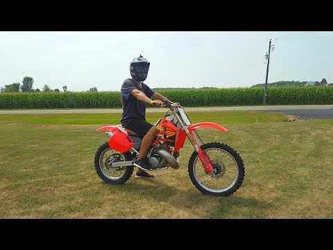 Honda Cr 500 Full Throttle!!!