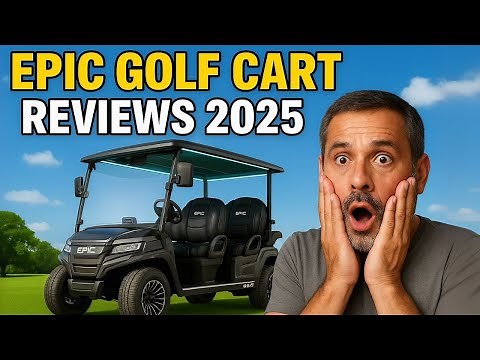 Epic Golf Cart Reviews 2025 | Testing Specs, Pros & Cons