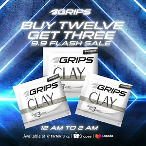 15 reactions | Save big when you restock on #GRIPS style essentials.  Don’t miss the 9.9 Flash Sale on September 9 from 12am to 2am only. Visit our online stores now! Lazada https://www.lazada.com.ph/shop/skintec-advance/ Shopee https://shopee.ph/skintec.advance TikTok Shop https://www.tiktok.com/@skintecadvancejci?_t=8aH59bXbjog | Grips | Facebook