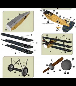 DIY Paper Airplane Model Kit: 10 Craft Designs (digital Download) - Etsy