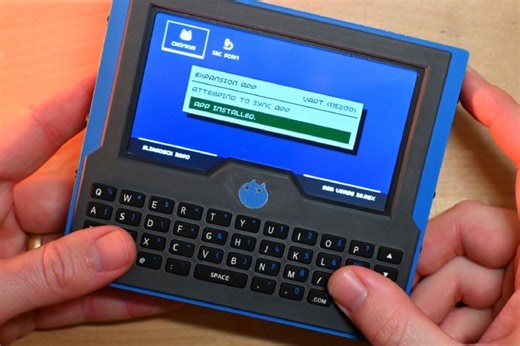 An RP2040-Powered Cyberdeck That Runs on MicroPython