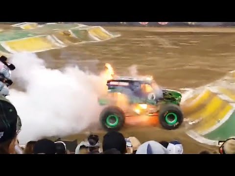 Monster Jam CRAZIEST FIRES