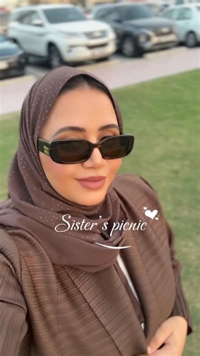 Om salim on Instagram: "Picnic day with my sister 🌿💛 Ordered from Kathery, available on Snoonu 🍰☕️ Simple moments, good vibes ✨ @snoonu @catharei_bakery_sweets"