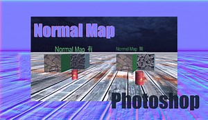 How to make a normal map using only Adobe Photoshop  | STYLY
