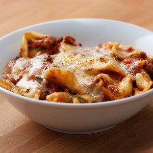 Beef and Cheese Tortellini Bake Recipe by Tasty