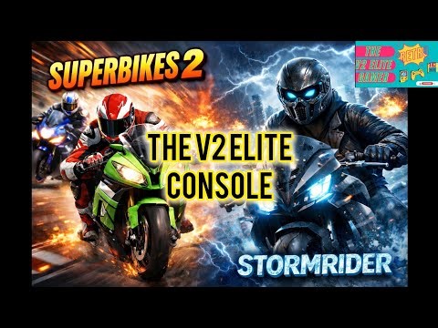 Superbikes 2 and Stormrider on Teknoparrot - The V2 Elite Console.